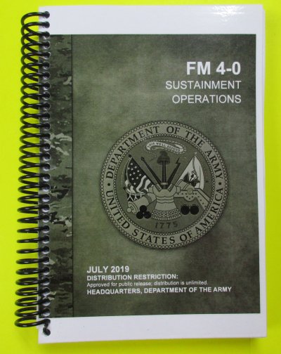 FM 4-0 Sustainment Operations - 2019 - Mini size - Click Image to Close